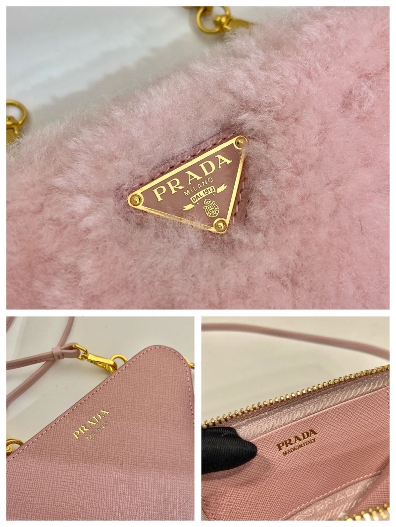 Pra*a triangle pouch